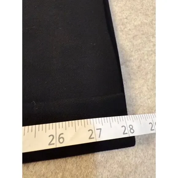 Loft Plus Marisa Black Dress Ankle Pants Trouser Size 20 Flat Front - Picture 6 of 7